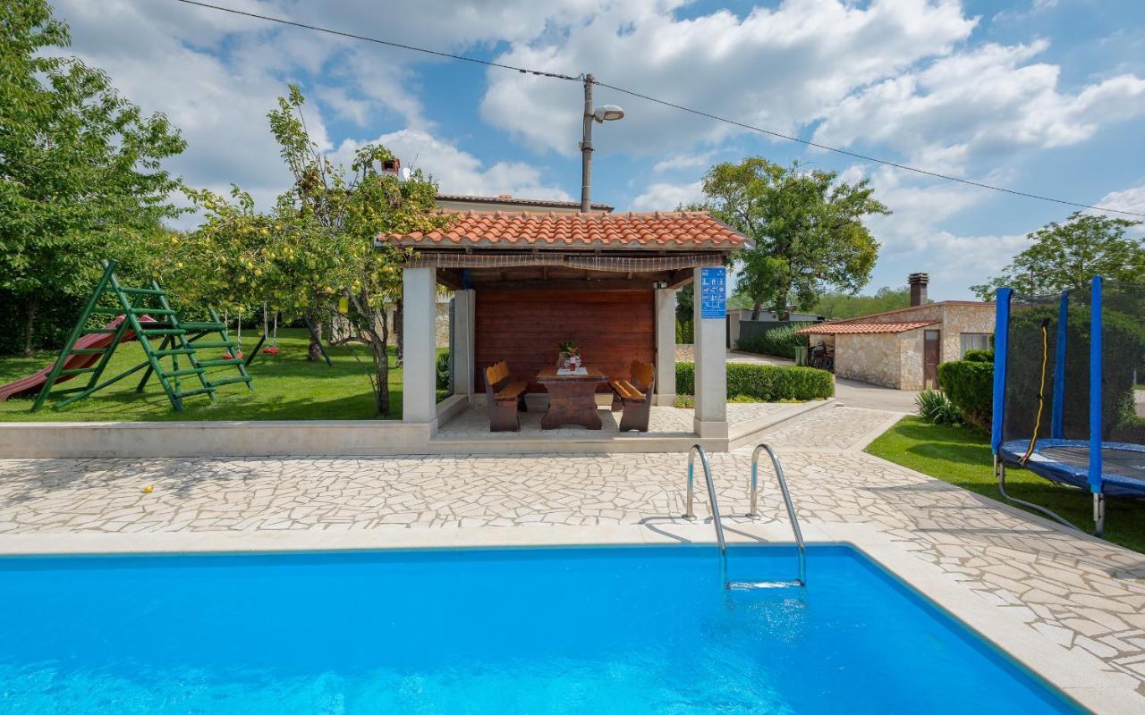 Villa House Semy With Private Pool Pazin Exterior foto