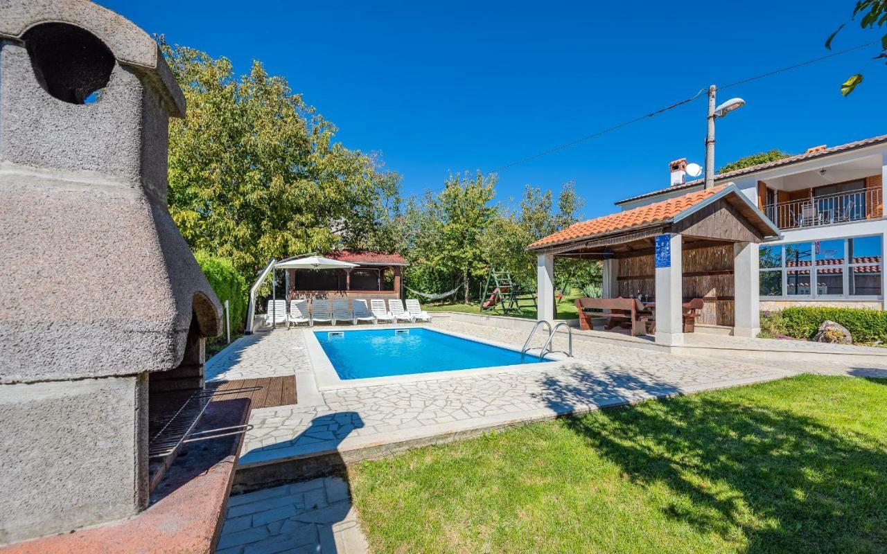 Villa House Semy With Private Pool Pazin Exterior foto