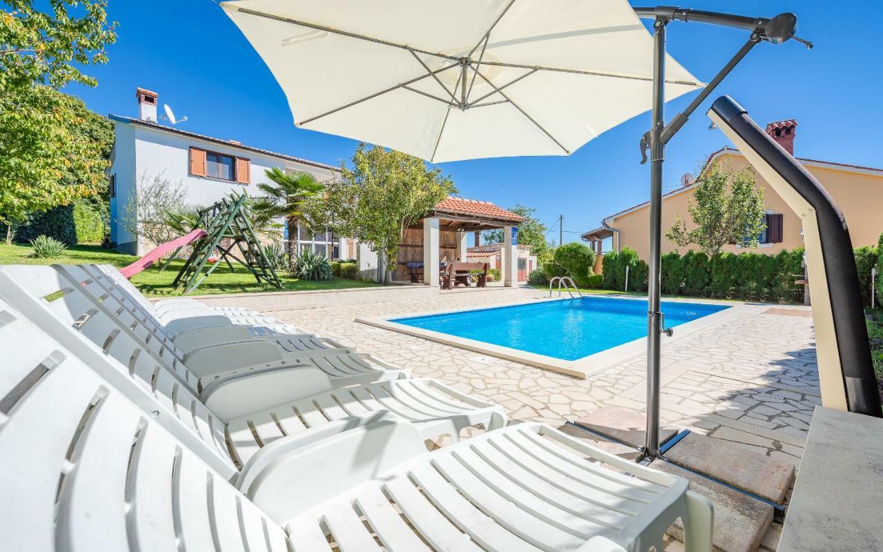Villa House Semy With Private Pool Pazin Exterior foto
