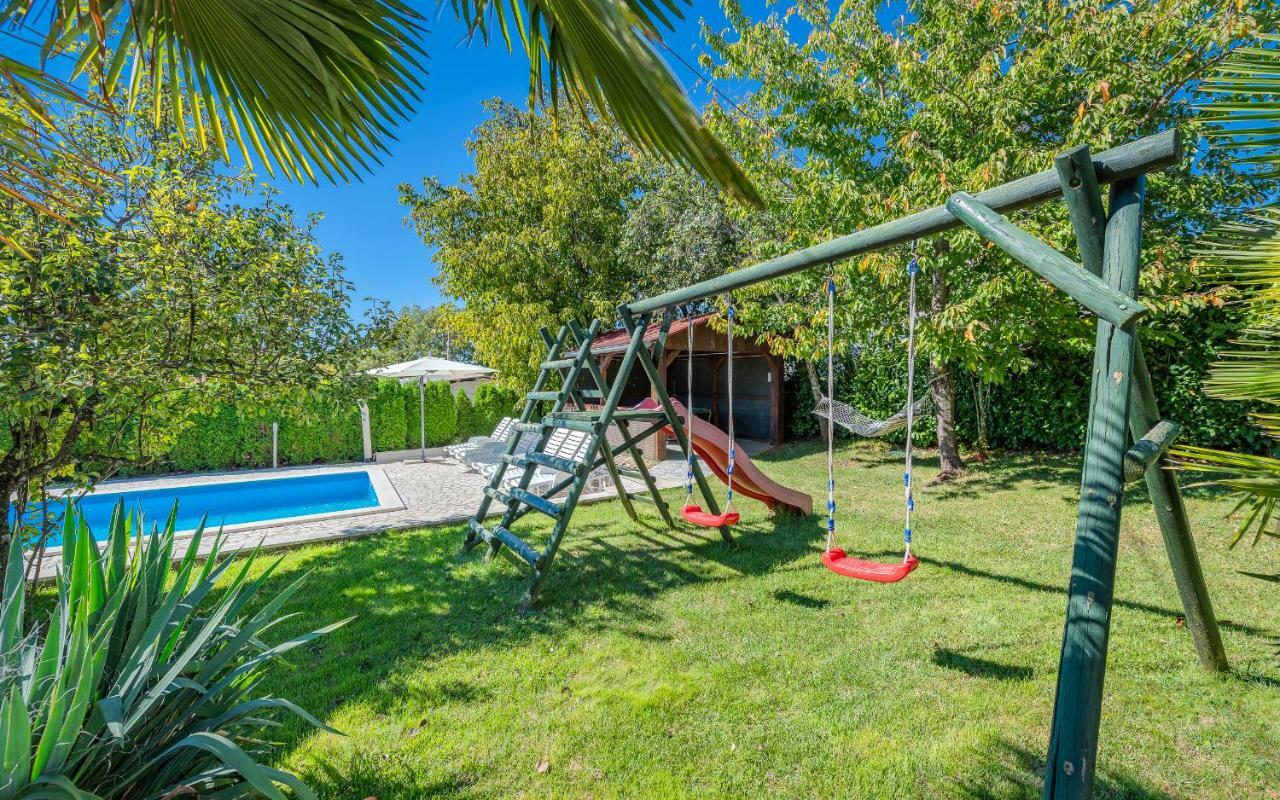 Villa House Semy With Private Pool Pazin Exterior foto